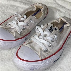White Converse Slip-Ons🤍